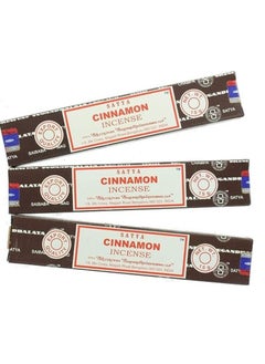 اشتري Satya Nag Champa Cinnamon Incense Sticks - 3 Packs في الامارات