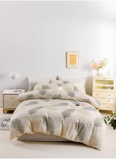 Buy Bedding set without filling, king/queen/single size. Classic Fern Design. in UAE