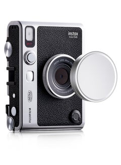 اشتري غطاء عدسة لـ Fujifilm Instax Mini Evo، ملحقات Fuji Mini لغطاء عدسة Fuji Instax Mini Evo، غطاء عدسة Mini Evo من الألومنيوم المضاد للخدوش، إطار صورة صغير، ألبوم صور صغير - بدون كاميرا في الامارات