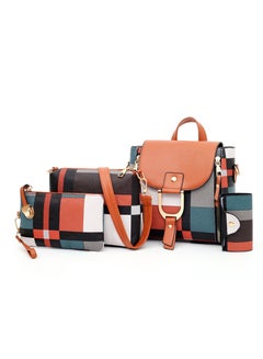 Buy Handbag Set, Purse Sets for Women, Tote Bag 4 pcs, Fashion Purse Sets Women's Handbags The Tote Bag Handbags Sets in Saudi Arabia