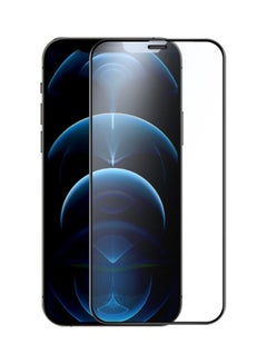 اشتري Nillkin FogMirror تغطية كاملة واقي شاشة من الزجاج المقوى غير اللامع 0.33 مم 2.5D Apple iPhone 12 Pro Max - أسود في الامارات