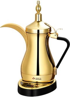 Buy Gulf Dalla Arabic Tea Coffee Maker 1000 ML Gold GA-C81839G in UAE