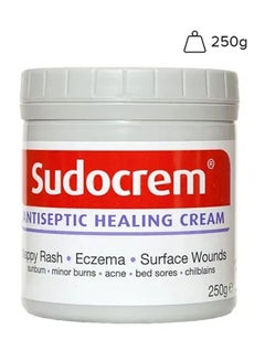 اشتري Water-repellent Base Antiseptic Healing Cream for Nappy Rash and Minor Skin, 250 grams - 2724465302292 في الامارات