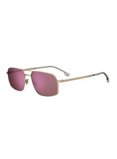Buy Men's UV Protection Navigator Sunglasses - Boss 1603/S Gold Millimeter - Lens Size: 58 Mm in Saudi Arabia