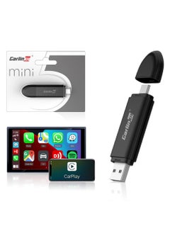 Buy Mini Se Mini5 Wireless Adapter Wired Cp To Wireless Dongle Cp For Cp Stify Voice Control Ios Wifi Mini Cp Usb Flash Drive 2.4Ghz+5Ghz Ota Streaming Yt Music Auto Connection Gps in UAE