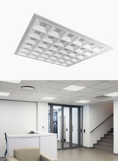 Buy 96W LED Panel Light White 60x60cm in UAE