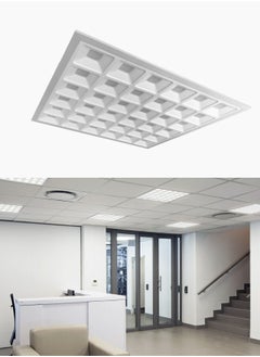 Buy 96W LED Panel Light White 60x60cm in UAE