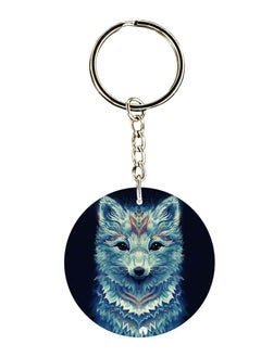 اشتري A Wolf Double Side Printed Keychain في الامارات