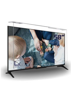 Buy 58 Inch TV Screen Protector, Shatterproof, High Quality, Anti-Blue Ray, Eye Protector, Removable, Waterproof in Saudi Arabia