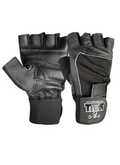 Buy Weight Lifting Gloves Short Strap Power Lifting Gloves Strong Grip Palm Exercise Fitness Strengthen Gloves Home Gym in UAE