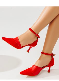 Buy Hills Suede & High Quality Leather-RED in Egypt