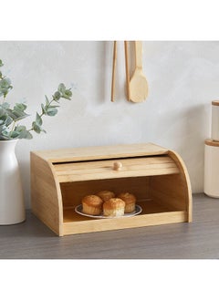 Buy Bamboo Bread Basket 40x16.5x27 cm in UAE