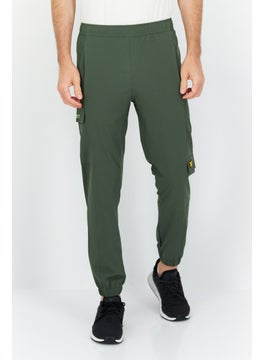 اشتري Men Printed Cargo Jogger Pants, Olive في السعودية