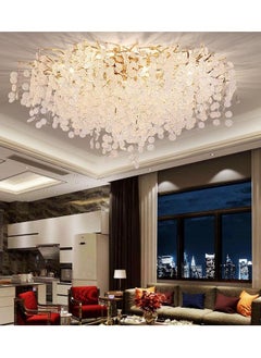 Buy French Luxury Modern Chandelier Simple Villa Duplex  Light Decorative American Branch Living Room Crystal Led Chandelier in Saudi Arabia