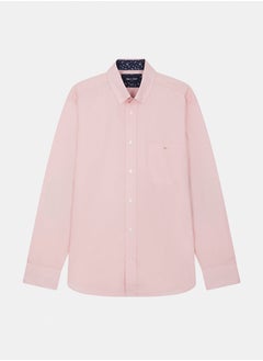 اشتري shirt with button-down collar and printed elbow patches في مصر