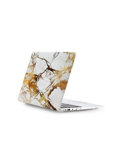 اشتري MacBook Pro 13 inch Case 2019 2018 2017 2016 Release A2159 A1989 A1706 A1708, Plastic Hard Case Compatible with MacBook Pro 13 inch with/Without TouchBar Touch Bar (Gold Marble) في الامارات