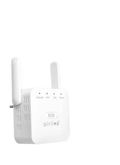 Buy Airlive Wireless Range Extender With 2 Antenna 2.4GHz White N3A in Egypt