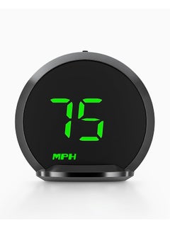 اشتري Gps Speedometer, Digital GPS Speedometer MPH, Multi-color Free Match Car Large Font Display Speed, Time, Compass, Satellite Number, USB Plug and Play, Suitable for All في الامارات