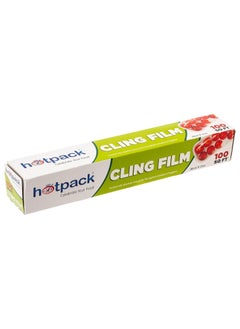 اشتري فيلم تغليف الطعام PVC من Hotpack - 100 قدم مربع. في الامارات