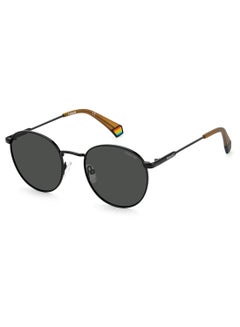 Buy Unisex Round Sunglasses PLD 6171/S  BLACK 51 in Saudi Arabia