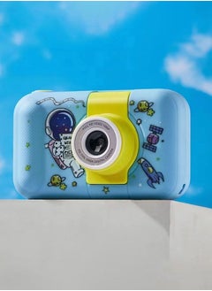 اشتري Children's camera Boy and Girl camera reversible camera blue في السعودية