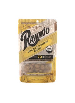 Buy Chocolate Covered Raisins 70 Dark Raw Chocolate 2 oz 56.7 g in UAE