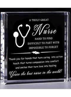 Buy Crystal Nurse Gifts for Women Keepsake Retirement Gifts for Nurse Appreciation Week or Birthday Nurse Gifts, CNA RN Gifts for Nurses Best Presents for Nurse in Saudi Arabia