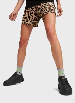 Buy Essential  Animal 5" All Over Printed Shorts in UAE