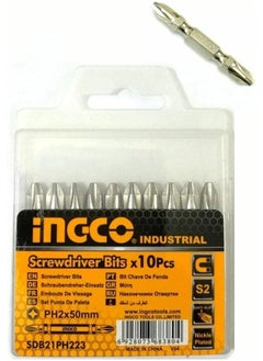 Buy Screwdriver Bits 10 Pcs Double Side Ph2 in Egypt