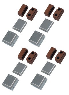 Buy Pack Of 8 Heavy Duty Multipurpose Knockdown Fitting Jointing Connector For Use In Furniture 3 Pieces  Brown 315 in UAE