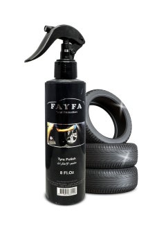 Buy Fayfa Tire Polish - High Gloss Shine & Long-Lasting Protection for Tires- Deep, Black Tire shine- 8 Fl.oz in UAE