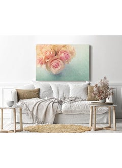 Buy Canvas Wall Art, Abstract Framed Portrait of White roses in a vase in Egypt