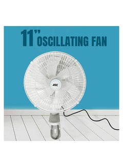 Buy AGC Oscillating Fan 24V 11 Fan For Car Truck Oscillating And Speed Strong Wind Fan Fix With Clip 1 Pcs ET10534 in Saudi Arabia