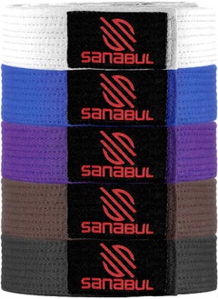 Buy BJJ Belt Men & Women | Brazilian Jiu Jitsu Belt with Ranking Stripes Sleeve Bar | Kids Jiu Jitsu Gi | IBJJF Approved (Purple,A2) in UAE