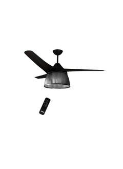 اشتري Prifix Black Jumbo ceiling fan with remote في مصر