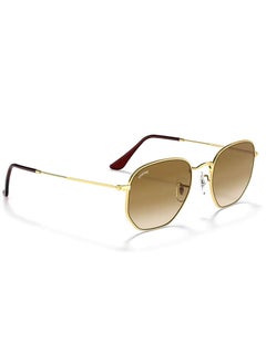 Buy Hexagonal flat lenses sunglasses-lens size:51mm in Saudi Arabia