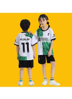 Buy M MIAOYAN Liverpool Football Club Salah No. 11 Jersey Men's and Women's Kindergarten Children's Wear Football Sports Match Football Jersey Set in Saudi Arabia