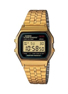 Buy Water Resistant Stainless Steel Digital Casio Watch A159WGEA-1 - 33 mm - Gold in Saudi Arabia