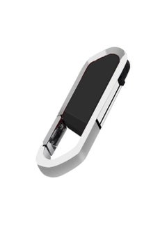 اشتري USB Flash Drive, Portable Metal Thumb Drive with Keychain, USB 2.0 Flash Drive Memory Stick, Convenient and Fast Pen Thumb U Disk for External Data Storage, (1pc 1GB Black) في الامارات