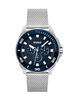 Buy Mens Analog Round Stainless Steel Wrist Watch 1530287 - 44 mm in UAE