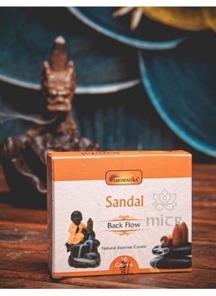 اشتري Natural Sandal Back Flow Incense Cones في الامارات