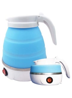Buy Travel Foldable Silicon Water Heater Jug Collapsible Mini Portable Electric Kettle in UAE