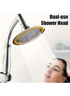 اشتري Shower Head - High Pressure Rain - Easy Clean Adjustable Replacement for Your Bathroom Shower Heads Showerheads Bathroom Showerhead -Bathroom Accessories في السعودية