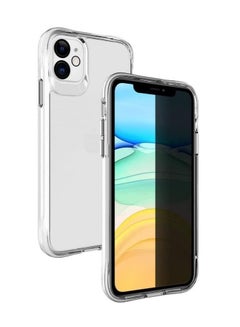 اشتري VMAX Extreme Shock Eliminator iPhone 11 مع مشبك شفاف وغطاء خلفي ، قبضة خلفية مغناطيسية للهاتف ، حماية عدسة للكاميرا ، سوار جلدي لشحن الهاتف المحمول في الامارات
