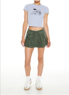 اشتري Pleated Corduroy Skort في مصر