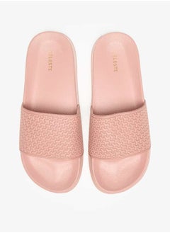 Buy Women's Textured Slides in Saudi Arabia