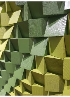 Buy Green Wall Panel By Woodeometry in Egypt