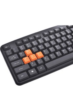 اشتري PT-201 Multimedia Keyboard - Ergonomic Design with Stable and Fast Connectivity في مصر