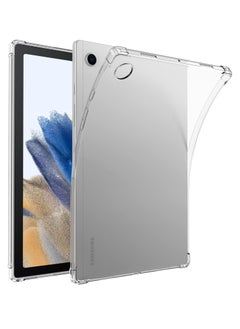 Buy Transparent Case for Samsung Galaxy Tab A8 10.5 Inch (SM-X200 X205), Slim, Lightweight, Soft TPU Silicone, Shock-Absorbing Protective Case for Samsung Galaxy Tab A8 10.5 Inch 2021 in Egypt