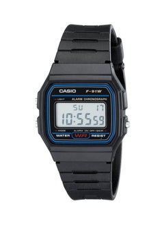 Buy Men's Classic Digital Casio Watch F91W - 35 mm - Black in UAE